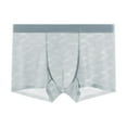 thumbnail image 1 of Men's Breathable Ice Silk Underwear Stretch Comfortable Boxer Underpants Thin Sheer Trunks, 1 of 3