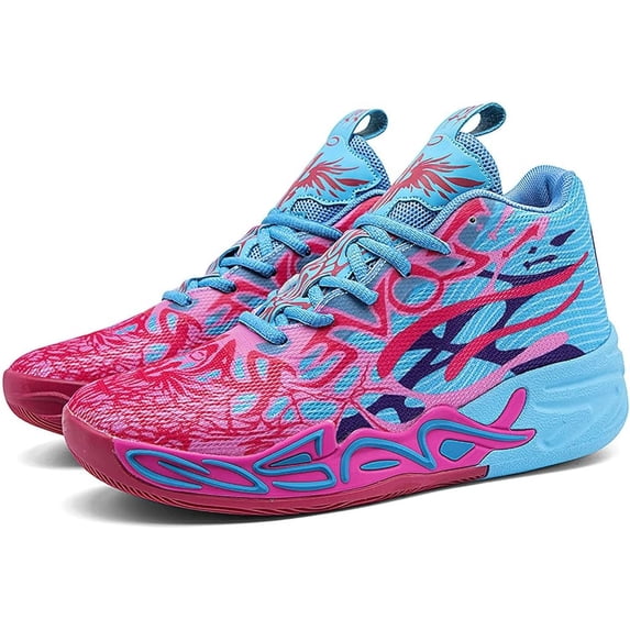 Men's Breathable Mesh Basketball Shoes Non Slip Rubber Sole Sports Shock-absorbing Training Suitable for Outdoor Court Running Daily Casual Wear