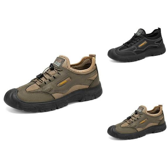 Men's Breathable Mesh Casual Shoes Lightweight Soft Sole Walking Sneakers Comfortable Outdoor On Loafers For Daily Wear Running Shoes For Men