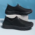 thumbnail image 1 of Men's Breathable Mesh Slip-On Sneakers Lightweight Casual Walking Shoes for Summer Travel, Outdoor Activities, and Daily Comfort, 1 of 9