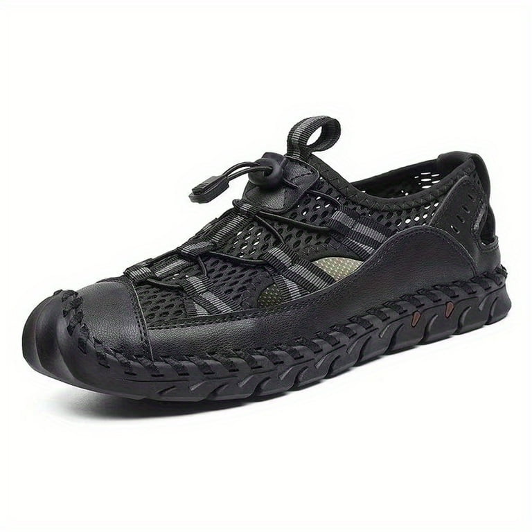 Round toe breathable sandals cheap