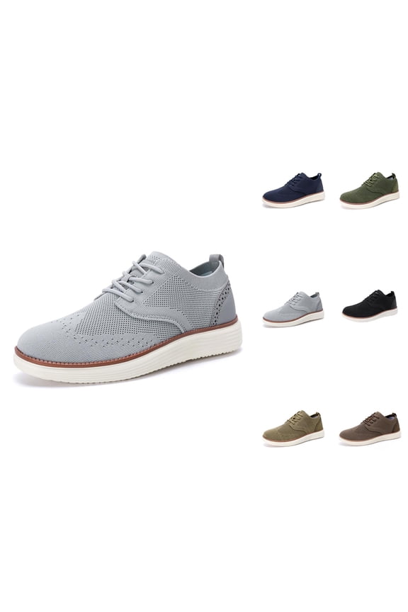 Men's Breathable On Casual Shoes Comfortable Flat Sole Sneakers For Daily Wear With Jeans Shorts Pants Spring Summer Fall Comfortable Shoes For Men