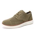thumbnail image 1 of Men's Breathable On Casual Shoes Comfortable Flat Sole Sneakers For Daily Wear With Jeans Shorts Pants Spring Summer Fall 7.5 Khaki, 1 of 8