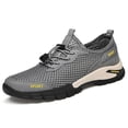 thumbnail image 1 of Men's Breathable Orthopedic Quick Drying Shoes for Hiking&Water in Summer Comfortable Non-Slip Soft Sole Casual Walking Shoes Outdoor Travel Driving Shoes, 1 of 5