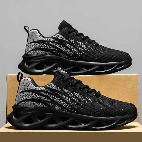 Men's Breathable Running Sneakers Lightweight Athletic Casual Walking Shoes