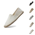 thumbnail image 1 of Men's Breathable Solid Color Korean Version Trendy Casual Comfortable Lightweight Linen Sole Sneakers Men'S Black Shoes, 1 of 8