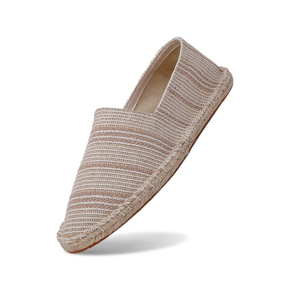 Men's Breathable Solid Color Korean Version Trendy Casual Comfortable Lightweight Linen Sole Sneakers Shoe Men