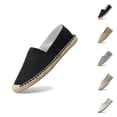 thumbnail image 1 of Men's Breathable Solid Color Korean Version Trendy Casual Comfortable Lightweight Linen Sole Sneakers Zapato De Hombre, 1 of 8