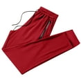 thumbnail image 1 of Men’s Breathable Sweatpants Summer Lightweight Joggers Gym Sport Pants Hiking Trousers with Drawstring, 1 of 4