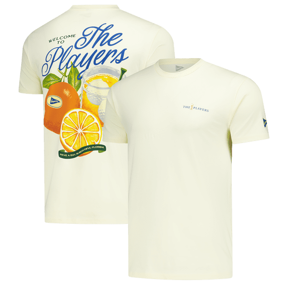 Men's Breezy Golf Yellow THE PLAYERS Welcome To THE PLAYERS T-Shirt