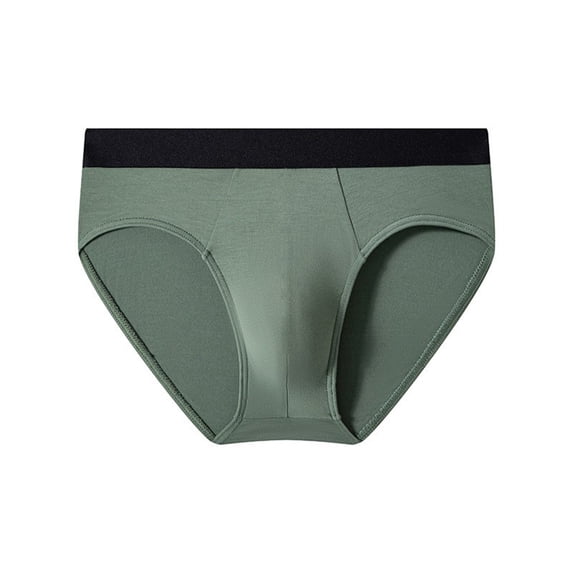 Men's Briefs Comfortable Breathable Mid-Rise Underwear Soft Stretch Underwears All-Day Wear