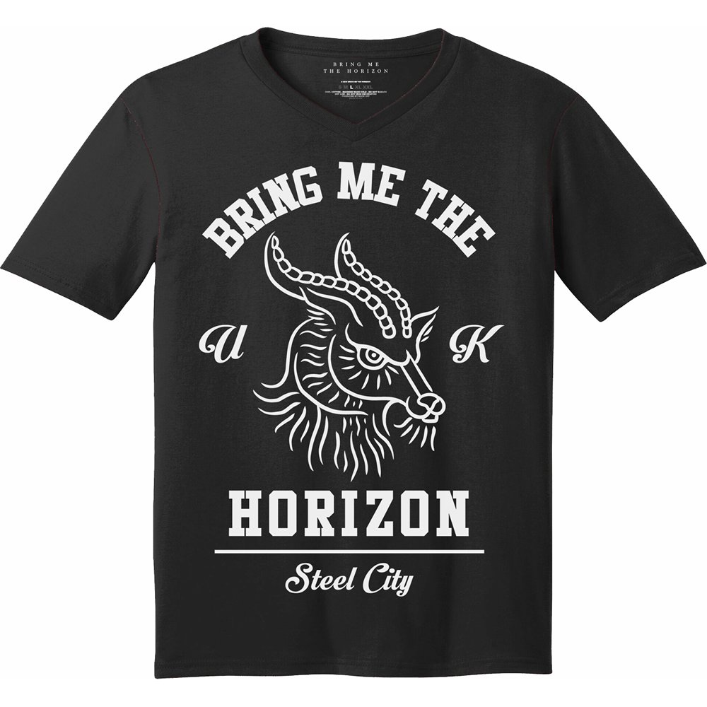 Men's Bring Me The Horizon Goat T-shirt XX-Large Black - Walmart.com