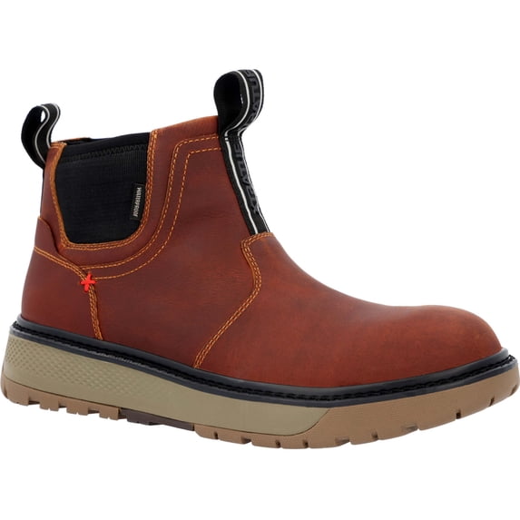 Men's Bristol Bay Leather Chelsea Boot Size 7(M)