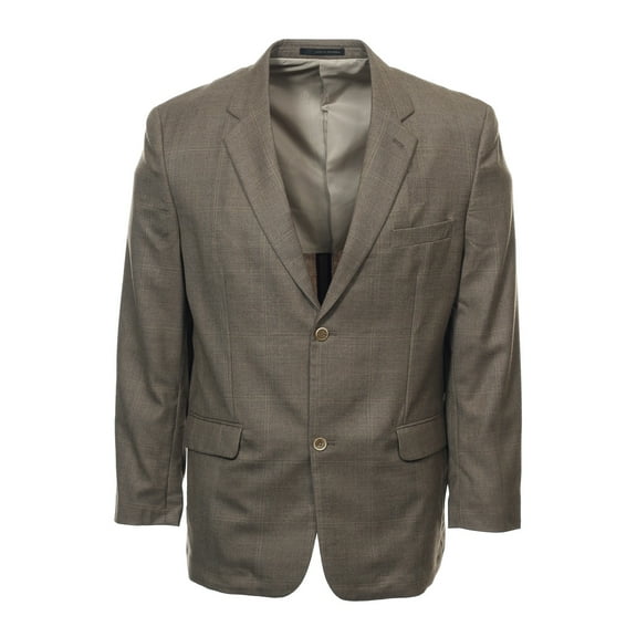 Men's Brown 2 Button Sport Coat