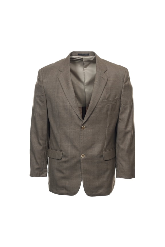 Men's Brown 2 Button Sport Coat