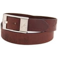 thumbnail image 1 of Atlanta Braves Brandish Leather Belt, 1 of 1
