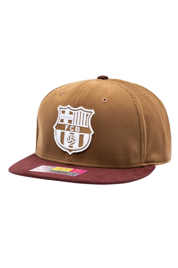 Men's Brown Barcelona Cognac Fitted Hat