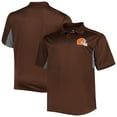 thumbnail image 1 of Men's Brown Cleveland Browns Big & Tall Team Color Polo, 1 of 4