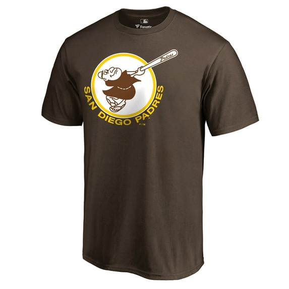 Men's Brown San Diego Padres Cooperstown Collection Forbes 2 T-Shirt