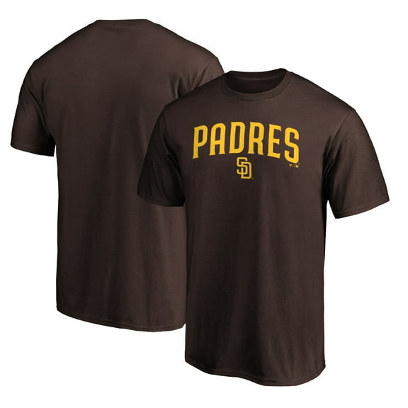 Men's Brown San Diego Padres Series Sweep T-Shirt