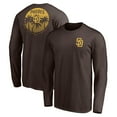 thumbnail image 1 of Men's Brown San Diego Padres Team Hometown Collection Palm Sunset Long Sleeve T-Shirt, 1 of 3
