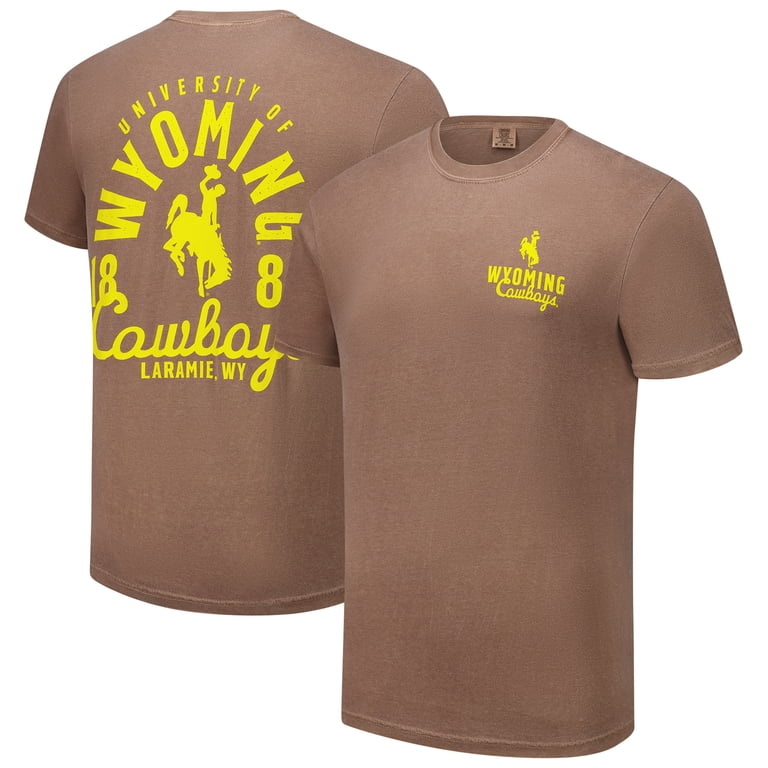 University Of Wyoming Fan Favorite Brown Arch T-Shirt - Officially Licensed, Lightweight, Classic Fit