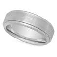thumbnail image 1 of Men's Brushed Cobalt 7.9mm Comfort Fit Wedding Ring w/Polished Edges, Size 9.5, 1 of 7