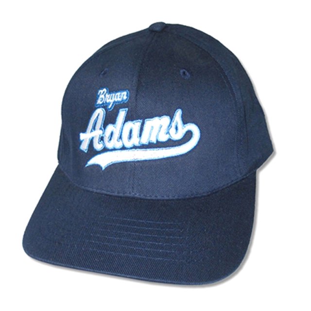 Men's Bryan Adams Logo Navy Blue Cap Baseball Cap Adjustable Navy ...