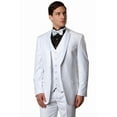 thumbnail image 1 of Men's Bryan Michaels Tuxedos Classic White Two Button Vested Tuxedo 42 Regular, 1 of 1