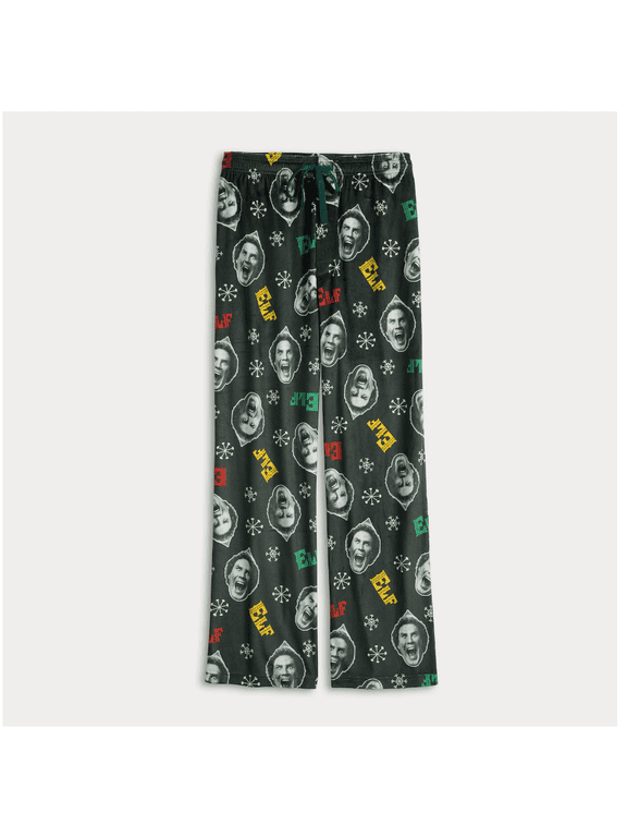 Mens Buddy the ELF Holiday Pajama Pants 2XL