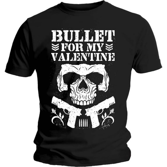 Men's Bullet For My Valentine Bullet Club Slim Fit T-shirt Small Black