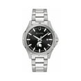 thumbnail image 1 of Men's Bulova Black Michigan State Spartans Stainless Steel Classic Sport Watch, 1 of 1