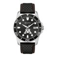 thumbnail image 1 of Men's Bulova Black Minnesota Golden Gophers Corporate Collection Leather Strap Watch, 1 of 1