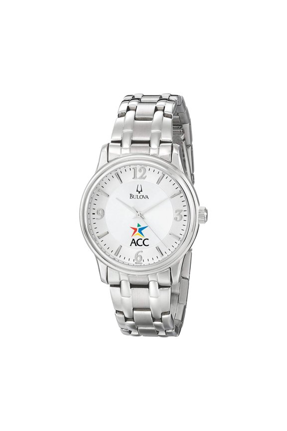Men's Bulova Silver Austin Community College