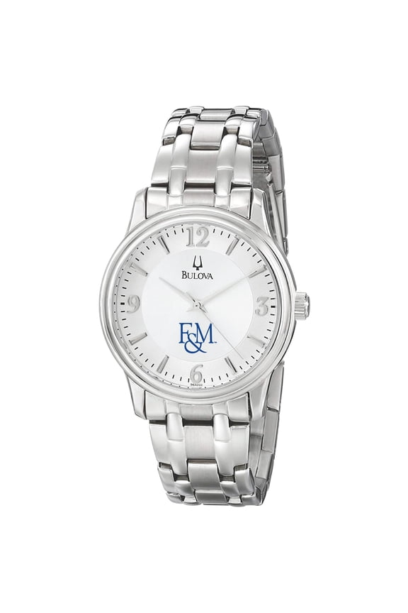 Men's Bulova Silver Franklin & Marshall Diplomats