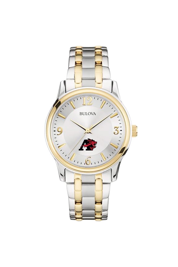 Men's Bulova Silver/Gold Albright Lions Two-Tone Stainless Steel Watch