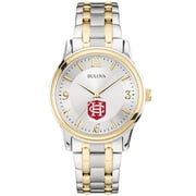 Men's Bulova Silver/Gold Hanover Panthers Two-Tone Stainless Steel Watch