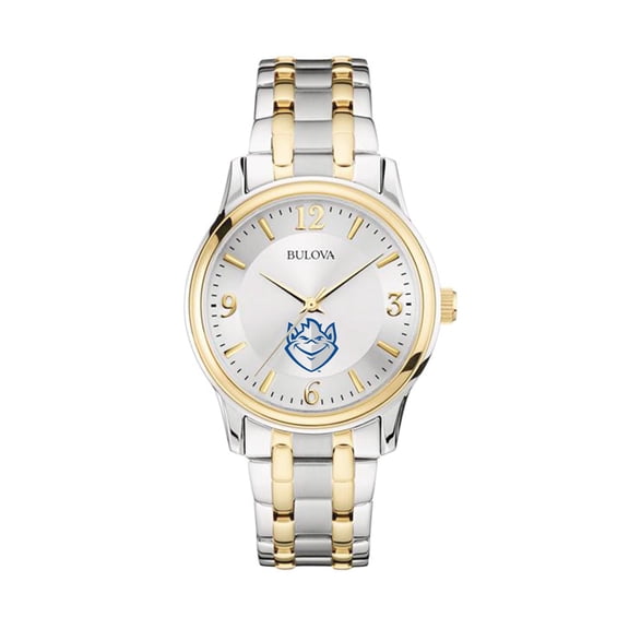 Men's Bulova  Silver/Gold Saint Louis Billikens Two-Tone Stainless Steel Watch