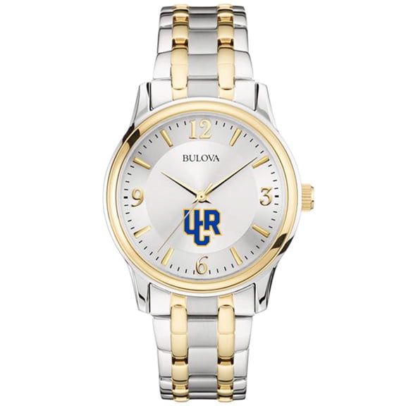 Men's Bulova Silver/Gold UC Riverside Highlanders Two-Tone Stainless Steel Watch