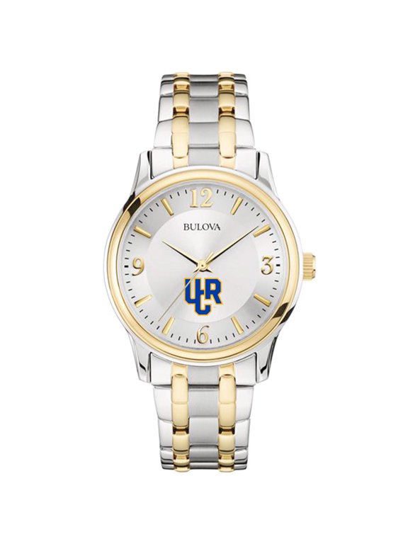 Men's Bulova Silver/Gold UC Riverside Highlanders Two-Tone Stainless Steel Watch