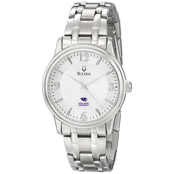 Men's Bulova Silver High Point Panthers