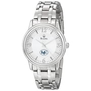 Men's Bulova Silver Lebanon Valley College Stainless Steel Quartz Watch
