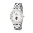 thumbnail image 1 of Men's Bulova Silver Minnesota Twins Stainless Steel Watch, 1 of 1
