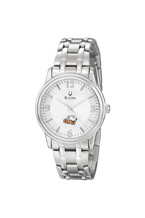 Men's Bulova  Silver Ohio Northern Polar Bears