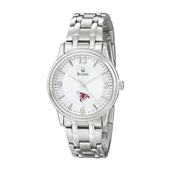 Men's Bulova Silver Pierce College Raiders Stainless Steel Quartz Watch