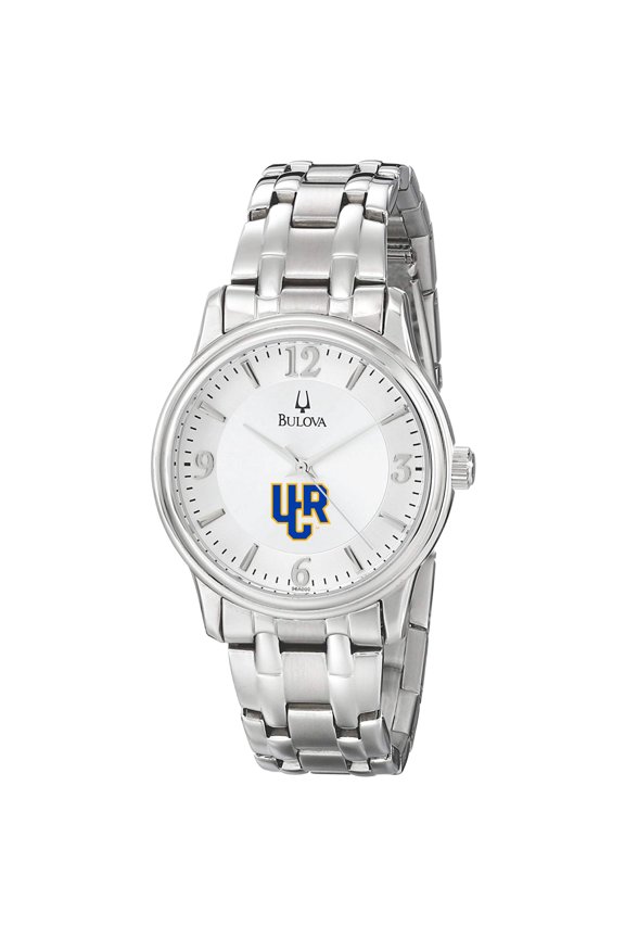 Men's Bulova Silver UC Riverside Highlanders Stainless Steel Quartz Watch