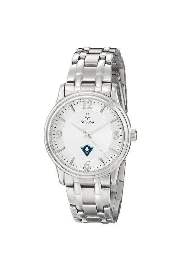 Men's Bulova  Silver UNC Wilmington Seahawks