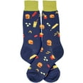 thumbnail image 1 of Men's Burger Socks, 1 of 5