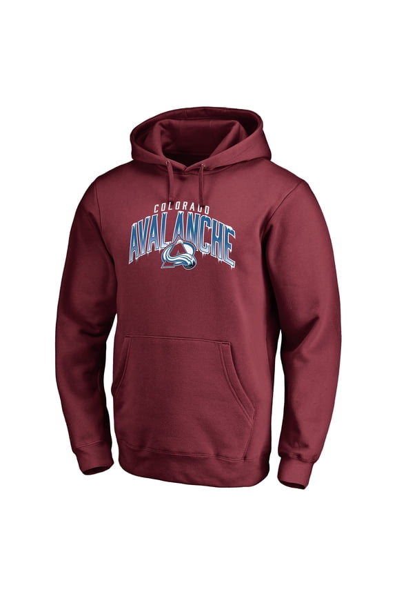 Men's Burgundy Colorado Avalanche Hometown Collection Pullover Hoodie