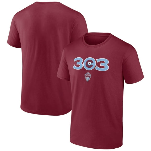 Men's Burgundy Colorado Rapids Hometown Collection Team T-Shirt